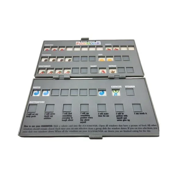 Richard Simmons Food Mover/Diet Aid/Food Tracker/Positive Affirmations/Water Tra - Picture 6 of 11